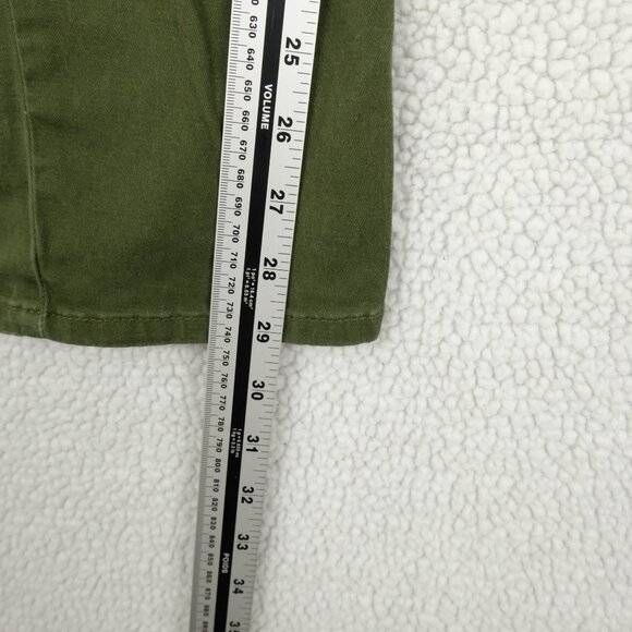 Hsu Emerica Jeans Mens 30 Green Slim Skater Lightweight Casual Stretch - Picture 8 of 11
